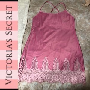 Victorias Secret satin and lace nighty